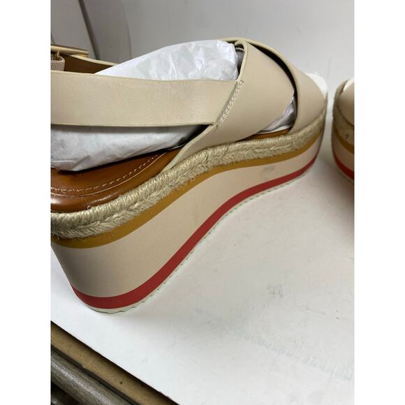 Enzo Angiolini Eva Wedge Sandals NWT 9W - Picture 8 of 10